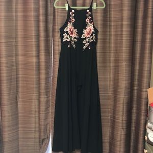 Elegant Romper/Maxi Dress